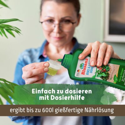 Blusana Fl&uuml;ssig D&uuml;nger Bims & Lava 1 l Flasche
