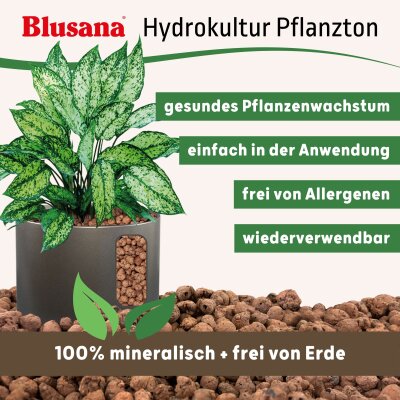 Blusana Pflanzton K&ouml;rnung 4-8 mm