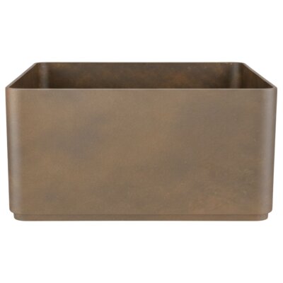 Sauerland Pflanzgef&auml;&szlig; quadratisch 50, Glatt...