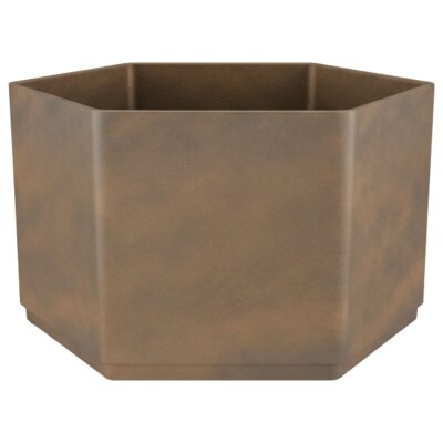 Sauerland Pflanzgef&auml;&szlig; sechseckig 40, Glatt...