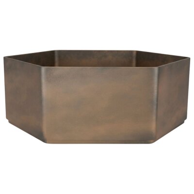 Sauerland Pflanzgef&auml;&szlig; sechseckig 70, Glatt...