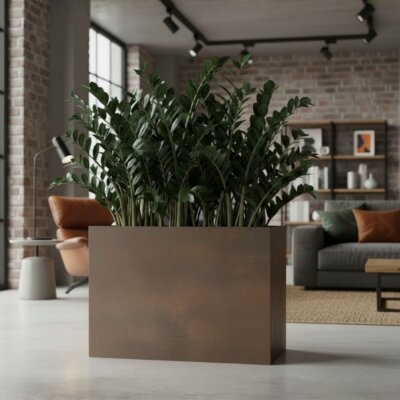 Elegance Raumteiler rechteckig 100X25/75 Hydro, Glatt...