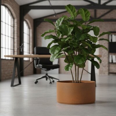 Sauerland Pflanzgef&auml;&szlig; rund 50, Glatt matt...