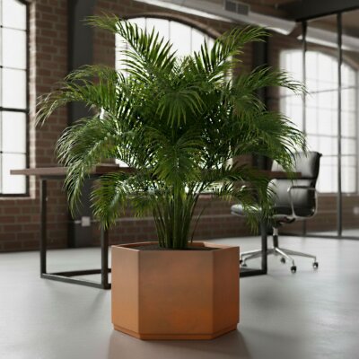 Sauerland Pflanzgef&auml;&szlig; sechseckig 40, Glatt...