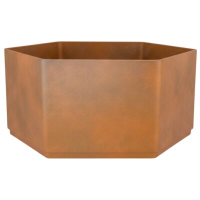 Sauerland Pflanzgef&auml;&szlig; sechseckig 55, Glatt...