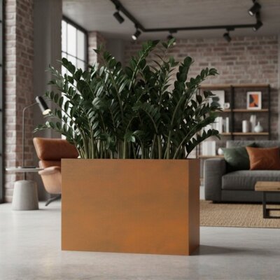 Elegance Raumteiler rechteckig 100X25/75 Hydro, Glatt...