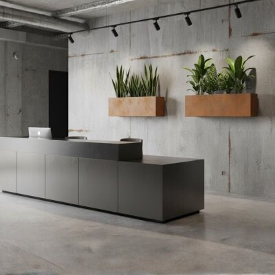 Elegance Wandgef&auml;&szlig; rechteckig 80X22/22 Hydro,...